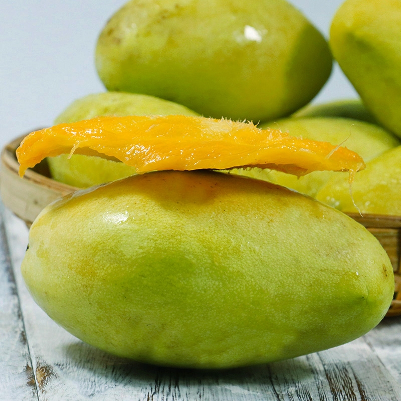 五个农民广西大青芒芒果新鲜水果超甜大果整箱5斤装