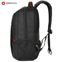 SWISSGEAR 背包双肩包商务笔记本电脑包15.6英寸旅行包 SA-9602黑色[邮政银行专供款,其他拍下不发货]