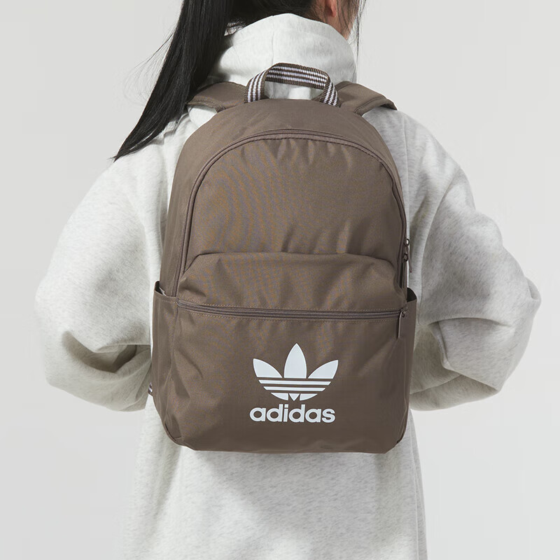 阿迪达斯 (adidas)三叶草背包男包女包情侣运动包休闲双肩包学生书包 IS4360