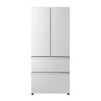 TCL R470P12-DQ 多门冰箱 470升法式四开门多门 嵌入式白色玻璃面板风冷家用电冰箱 一级能效