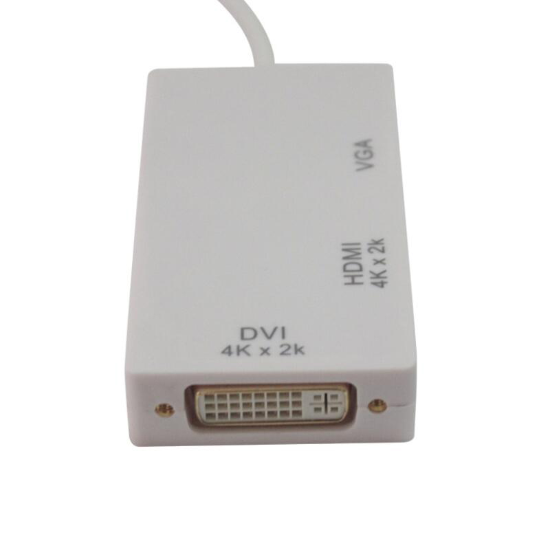 酷比客(L-CUBIC) MiniDisplay Port转VGA/HDMI/DVI LCCPMDPVHDWH-2