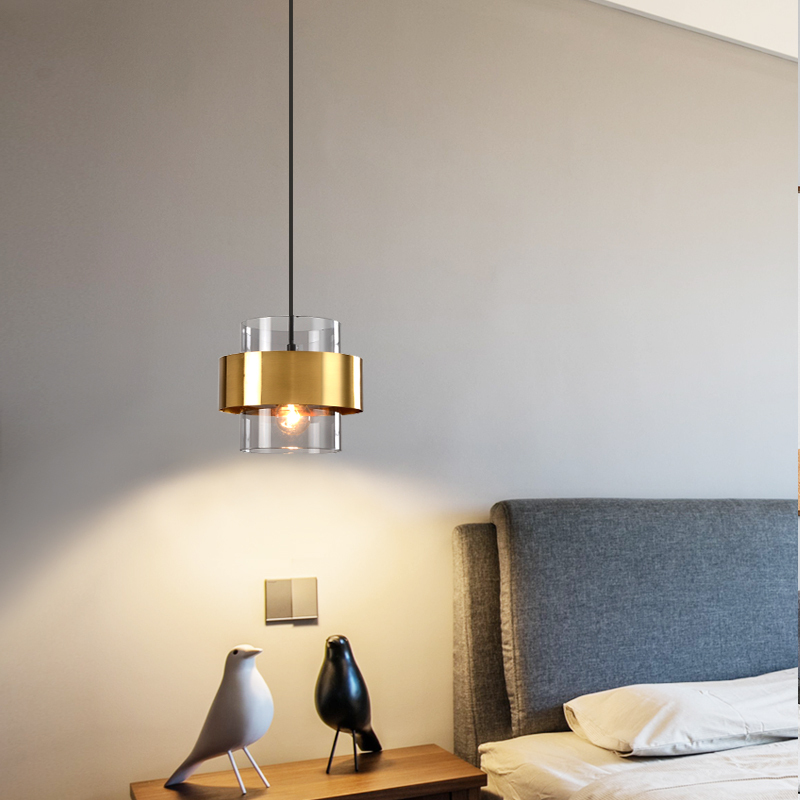 惜光者床头小吊简约现代卧室书房客厅小吊灯搭配温馨吊线高度可调节