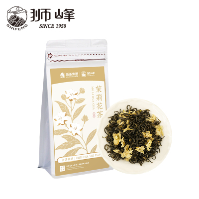 狮峰牌茉莉花茶浓香型广西横县茉莉冷泡绿茶叶袋装150g