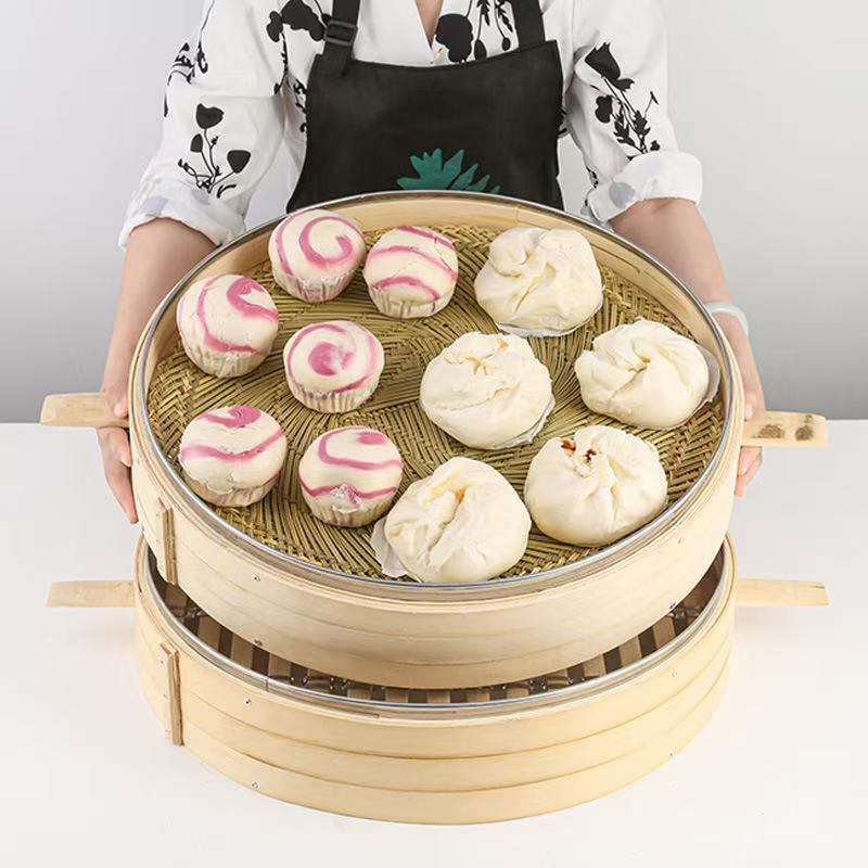 竹蒸笼 45CM 个高清大图