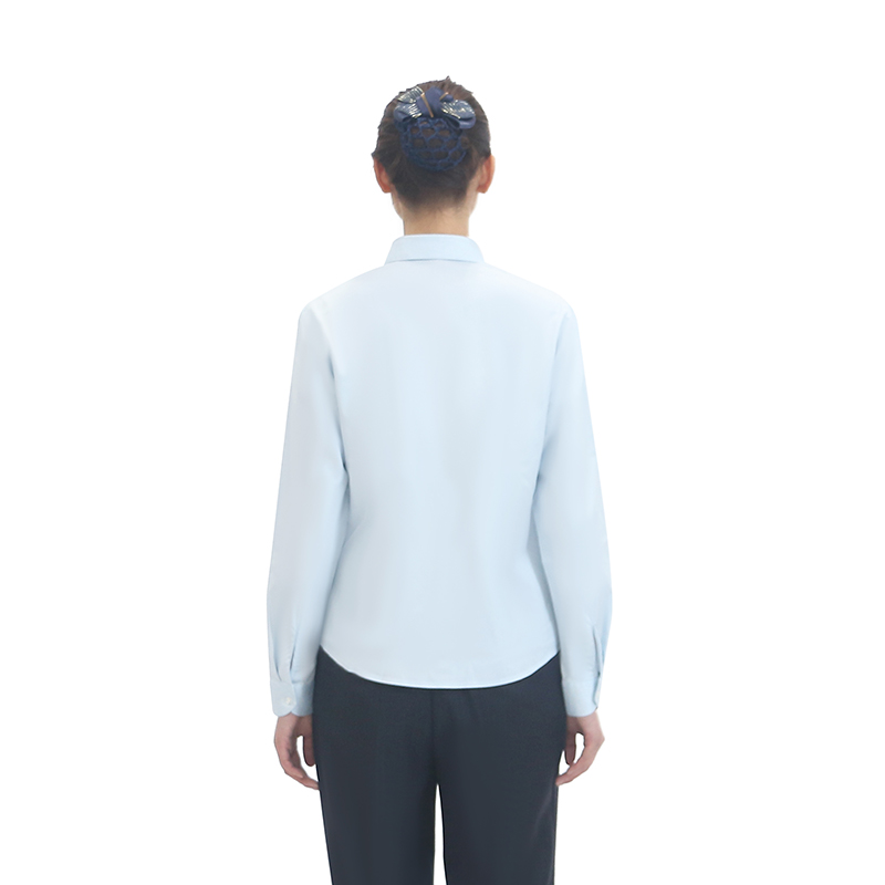 燕舞BD2FX623214R1F女冬季长袖衬衫150-175(计价单位:件)浅蓝色高清大图