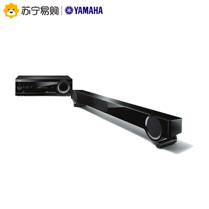 Yamaha/雅马哈YHT-S401 5.1声道 家庭影院 回音壁电视音响 HDMI/可拓展7.1声道套装 黑色