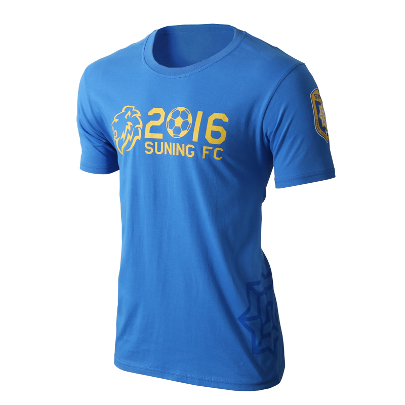 苏宁足球俱乐部官方纪念版运动文化衫t恤视频