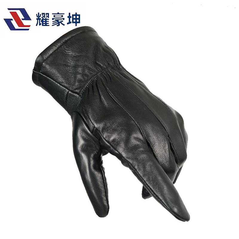 耀豪坤 防寒羊皮手套拼皮D33T/副高清大图