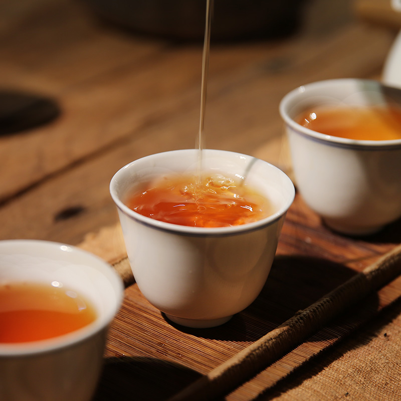 [元正]岭上红 特级 红茶浓香型大叶种正宗武夷红茶罐装茶票系列送礼 3罐 1罐/50g高清大图