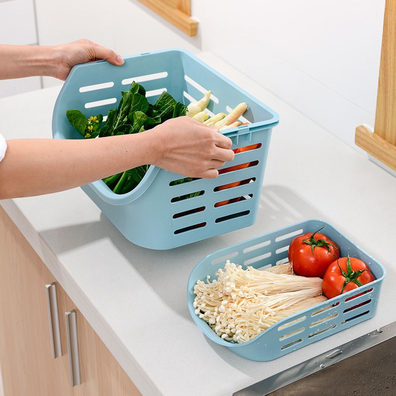 厨房置物架落地多层菜架子家用大全用品夹缝菜篮子水果蔬菜收纳架三层