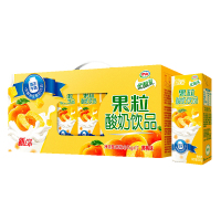 伊利真果粒优酸乳酸奶饮品芒果草莓黄桃果粒12盒/箱