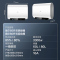 海尔(Haier)电热水器80升3300W速热单双胆灵活加热超薄机身高纯度镁棒免更换 13倍增容 健康抑菌 GM703