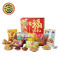 山鸿吉祥如意1580款套餐+徐福记混合口味糖点坚果礼盒1283g