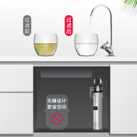 长虹净水器家用直饮自来水水龙头过滤器厨房五级超滤不锈钢净水机