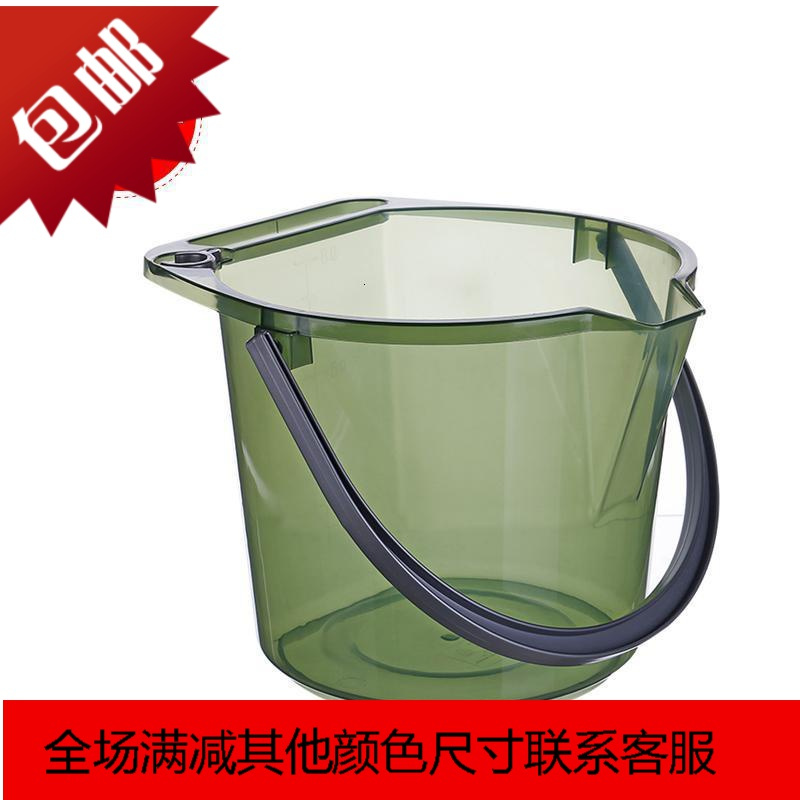 加厚带水管夹大号家用拖把桶洗车桶子手提水桶储水桶洗衣桶塑料桶