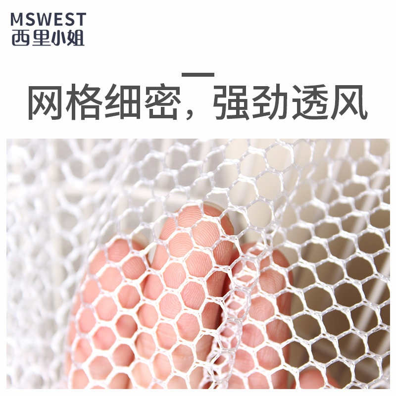 家柏饰(CORATED)电风扇防护网保护儿童宝宝小孩防夹手安全罩落地式全包风扇套防尘 [450mm]18寸花边白色高清大图