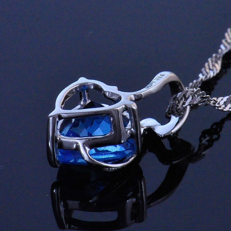 梦克拉Mkela 18K金托帕石吊坠 浪漫心往 宝石吊坠