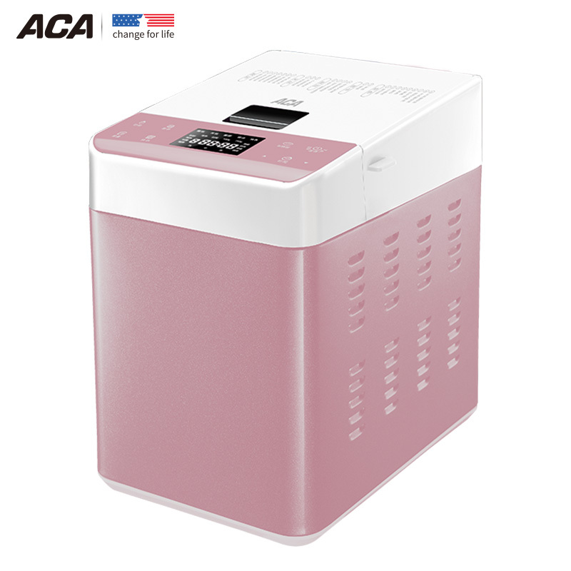 北美电器(ACA)面包机AB-2CM16 多功能 彩钢外壳 专业烘焙 全自动家用 和面机 触屏 自动投果料、酵母