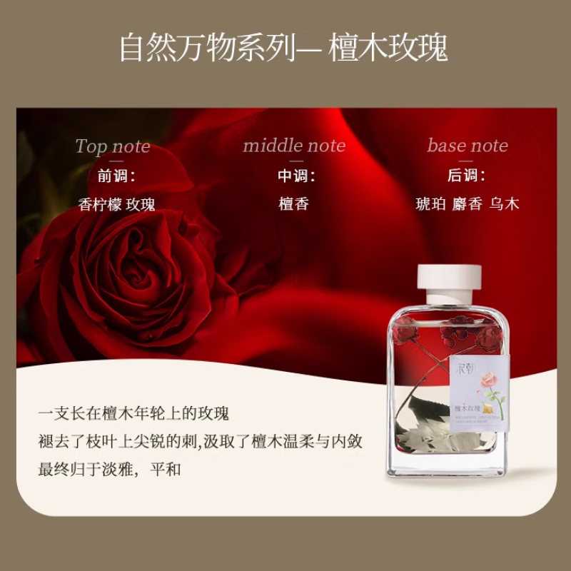 宋朝312-SC自然万物无火香薰系列-4新自然物语[檀木玫瑰200ml]高清大图