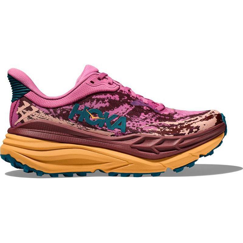 Hoka OneOne女款致缓震跑步鞋兼顾街道与越野舒适轻便 STRAWBERRY/CABERNET 41