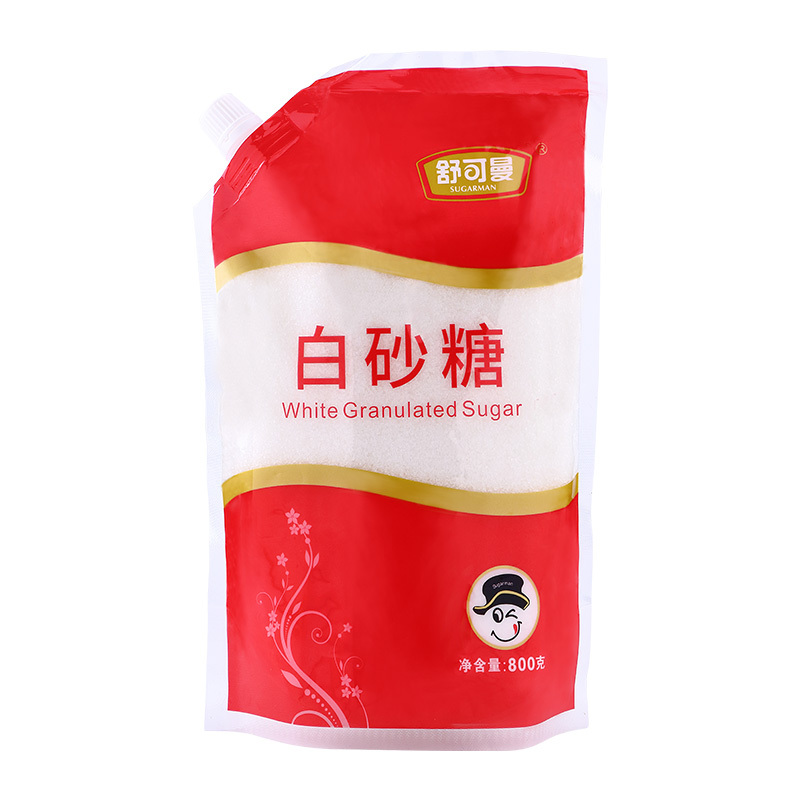 舒可曼白砂糖800g 碳化糖调味糖烘焙糖非散装糖霜糖粉