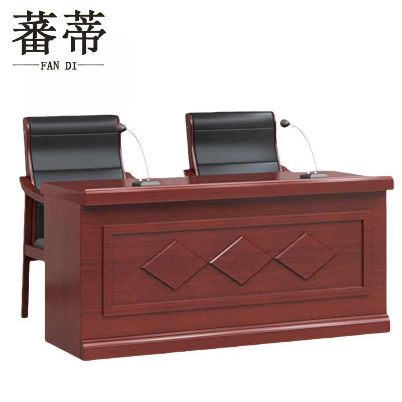 蕃蒂演讲桌高清大图