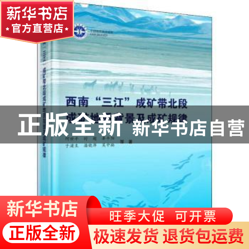 正版 西南“三江”成矿带北段成矿地质背景及成矿规律 何世平 等