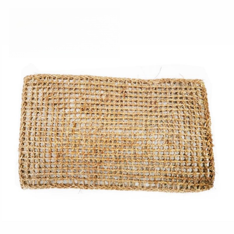 德基工品 手工编织 草垫子 40cm*70cm 厚度2cm高清大图