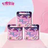 七度空间(SPACE 7) 超薄萌睡裤12条套装 裤型 卫生巾姨妈巾 夜用 M-L码 安心裤夜安裤