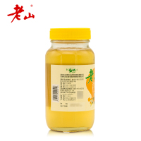 [江苏老字号]老山牌洋槐蜂蜜 洋槐蜜 洋槐花蜜源蜂蜜 1000g/瓶玻璃瓶罐子装 全国