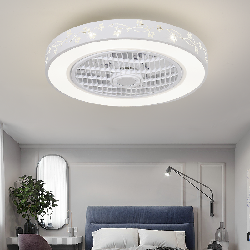 吸顶风扇灯卧室客厅妖怪餐厅房间吊扇灯简约现代吊扇灯