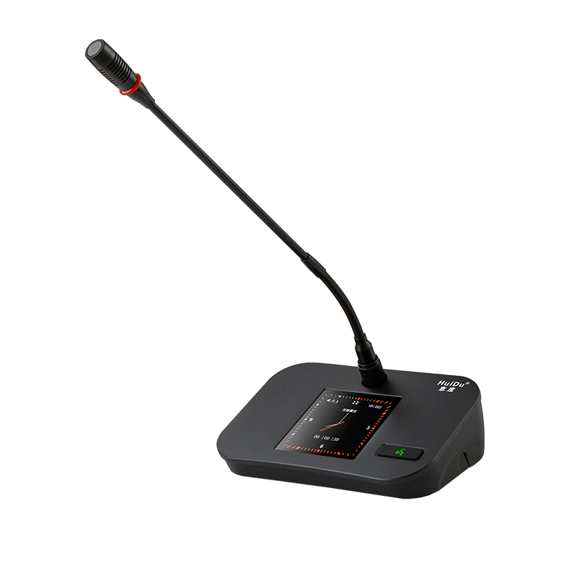 惠度(HuiDu)专业有线数字手拉手鹅颈代表会议话筒 HD-8899D(销售单位:台)