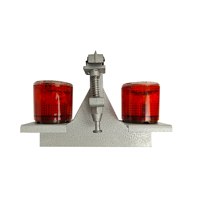 晫安联 ZX024-A 功率2×0.3W IP65 3.7V 红光 双头 LED 太阳能警示灯 (计价单位:盏) 红色高清大图
