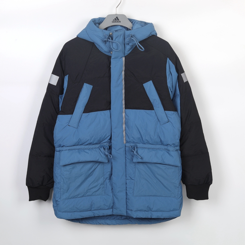 adidas/阿迪达斯 三叶草男款运动休闲 保暖中长款羽绒服 HL6745 CkrPI M HL6745