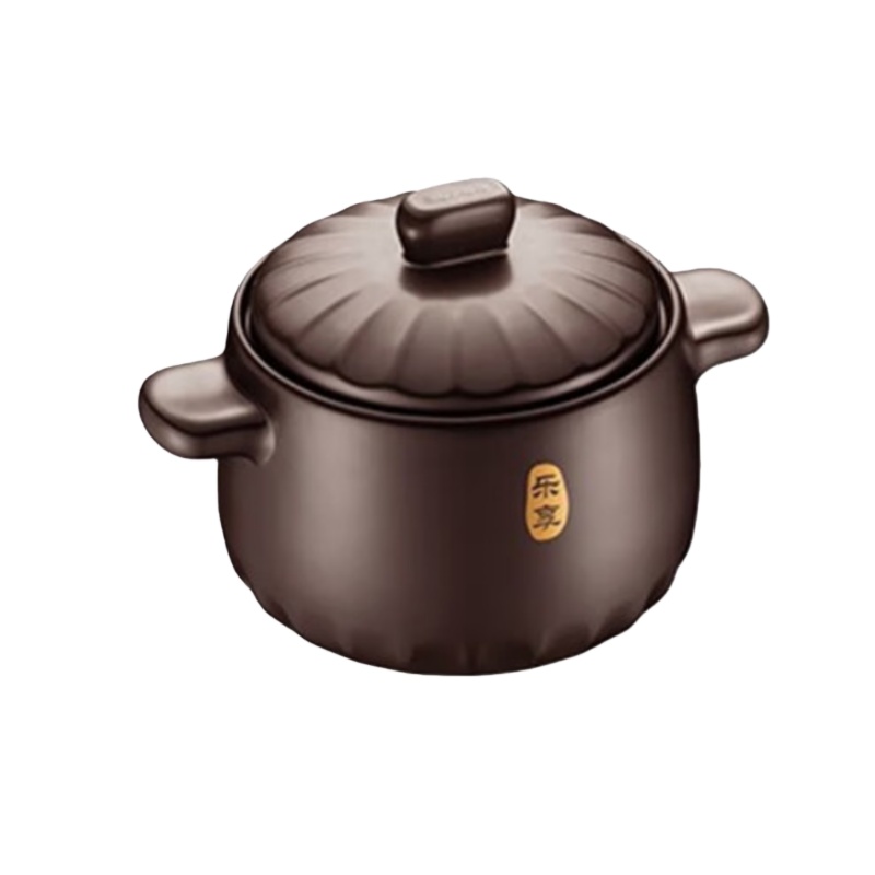 苏泊尔 砂锅煲汤锅陶瓷燃气灶 沙锅煲仔饭炖锅砂锅炖汤瓦煲 双矿石全加厚 6升 TB60A1