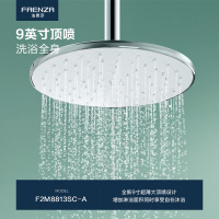 法恩莎卫浴 淋浴花洒套装组合家用龙头淋雨喷头暗装F2M8813SC-A三功能出水花洒