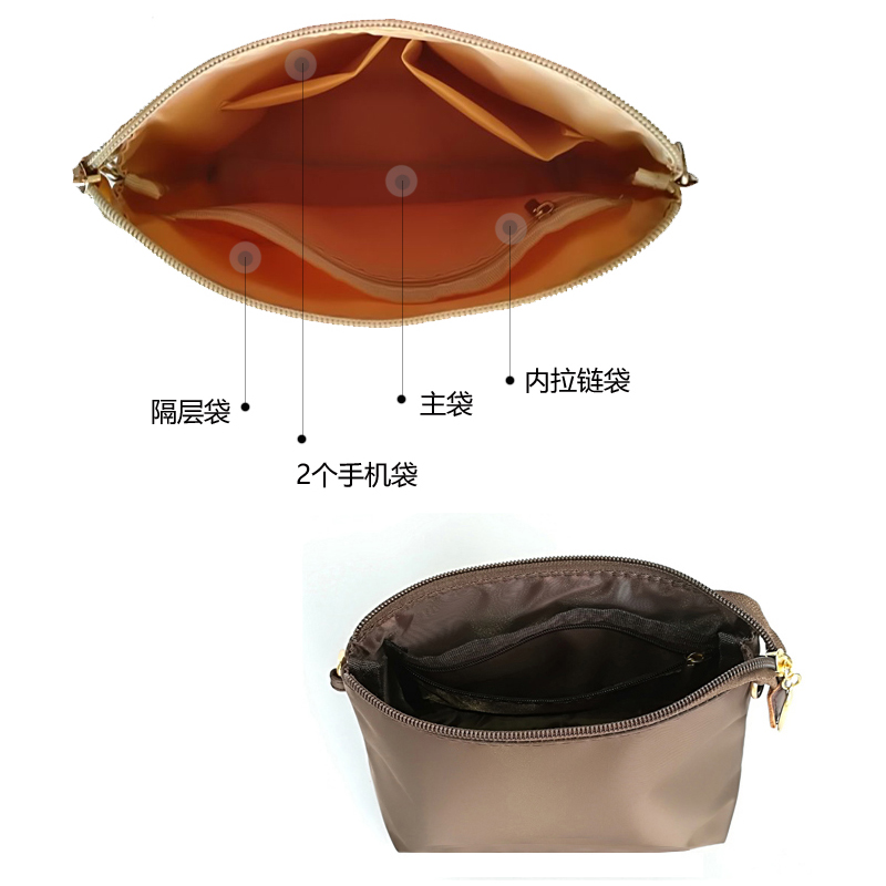 适用韩国款FK水桶包中包内胆包整理包收纳袋包内包内衬袋中袋内撑收纳袋 三维工匠储物箱高清大图