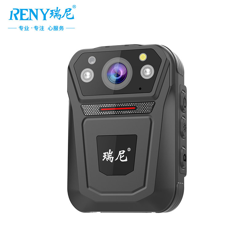 瑞尼RN-A6L无对讲机执法取证32G 执法记录仪 1080P高清红外夜视摄像机黑色