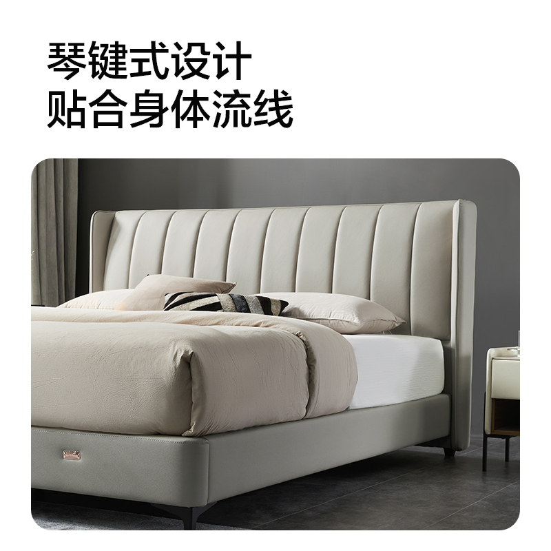 sleemon皮艺床报价_参数_图片_视频_怎么样_问答-苏宁易购