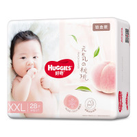 好奇铂金装纸尿裤 倍柔亲肤尿不湿 加加大码XXL28(15kg以上)