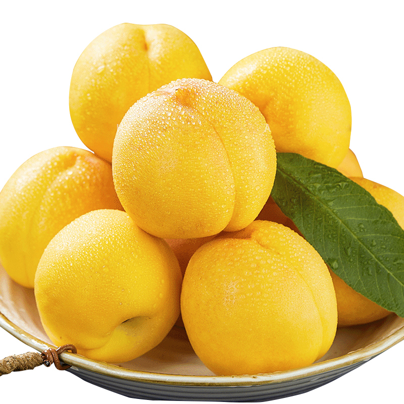 一贤生鲜蒙阴黄金油桃整箱净重45斤装当季现摘蜜心新鲜水果西沛视频