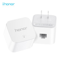 （honor）华为荣耀WIFI穿墙宝双支装PT201+PT230 无线电力猫套装 智能路由器电力线适配器 电线变网线 家用穿墙王 即插即用 自动配对 智能同步 150Mbps