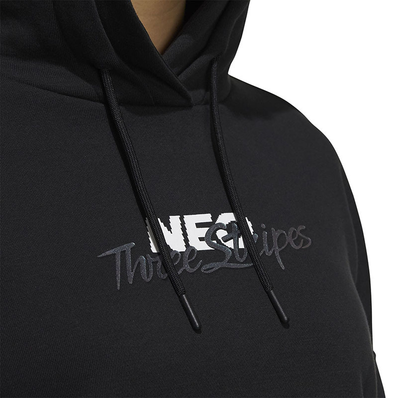 Adidas阿迪达斯女装潮流时尚运动服舒适休闲套头卫衣H18576