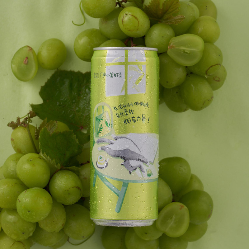 RIO锐澳微醺3度鸡尾酒洋酒小美好系列330ml混合6口味10罐装果酒高清大图