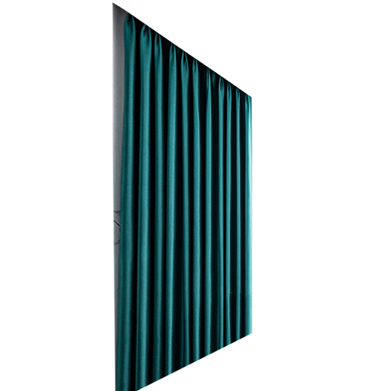 植巾 CL440 全遮光 布艺帘 窗帘 1.00 米/个 (计价单位：个) 蓝色高清大图