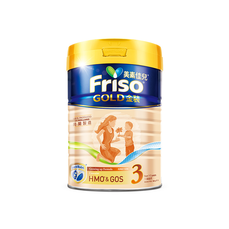 美素佳儿(Friso)金装美素力港版 婴儿奶粉美素佳儿3段900g/罐[26年11月]