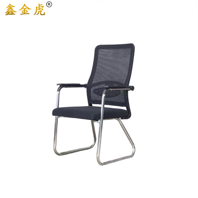 鑫金虎办公椅网布家用靠背椅员工会议椅LH6高清大图