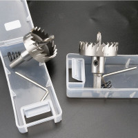 冰禹BJjj-196 高速钢开孔器 铁皮塑料不锈钢打孔钻头金属扩孔工具 15mm(3个)