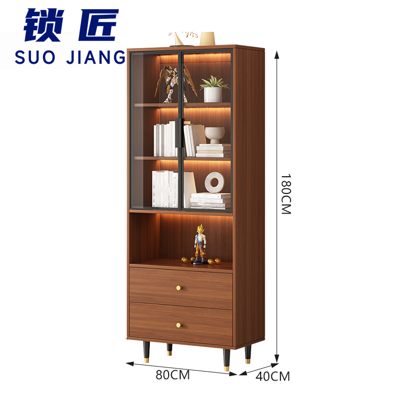 锁匠 书柜80*40*180cm个高清大图