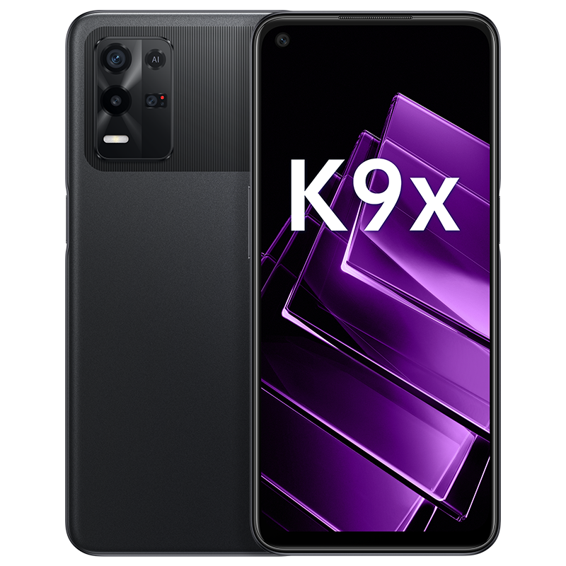 OPPO K9x 黑曜武士 8GB+256GB 5G手机天玑810游戏芯 5000mAh超长续航 6400万超清三摄游戏拍照手机